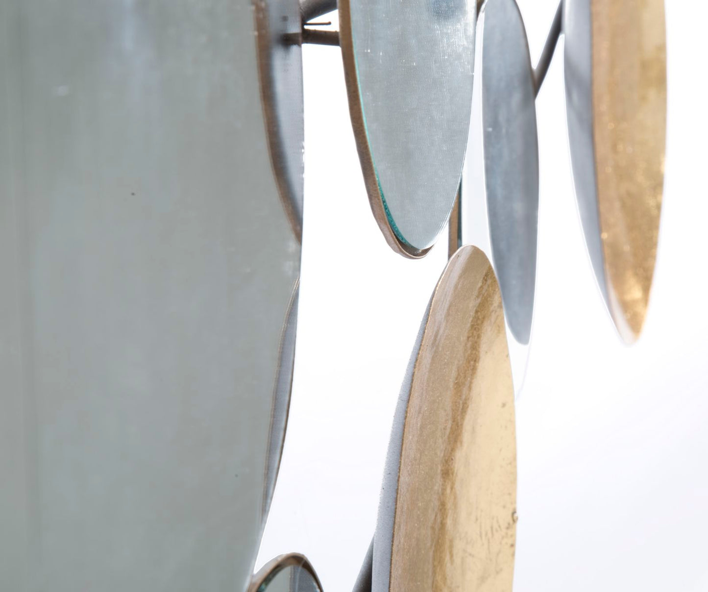 Painel Dourado Mirror Glam Cm 118x2,5x60