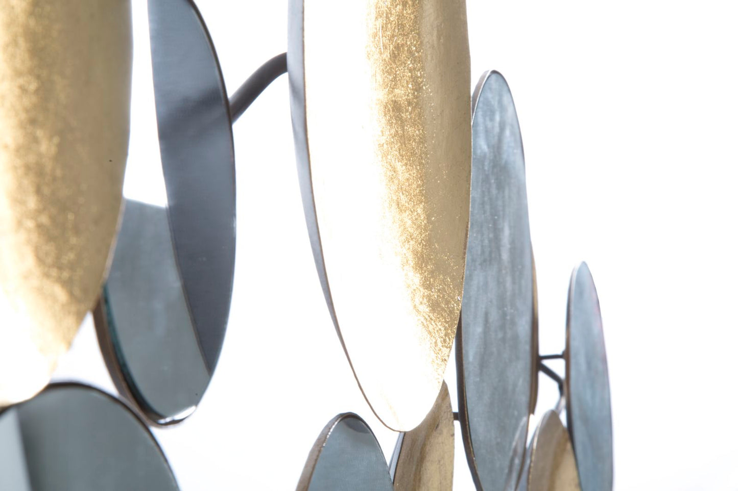 Painel Dourado Mirror Glam Cm 118x2,5x60