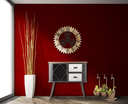 Relógio de Parede Ingranaggio Plus Cm ø 60x4