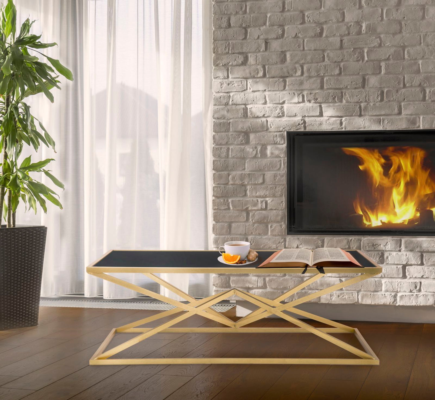 Mesa de Café Piramid Cm 110x60x45
