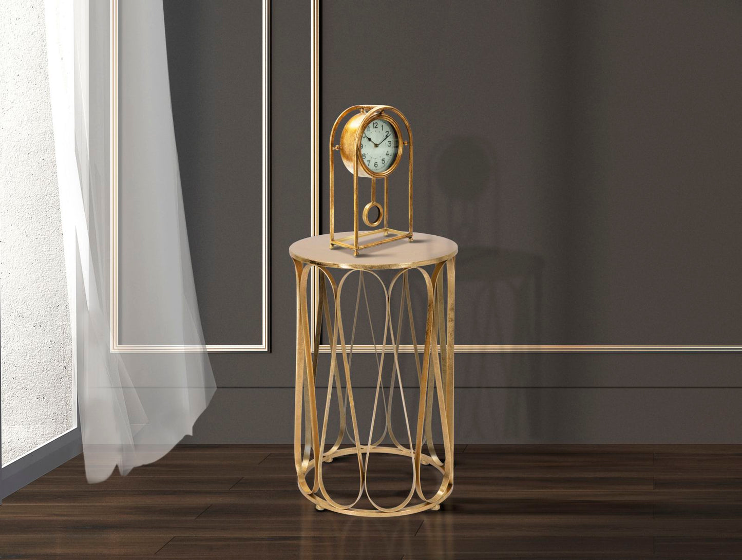 Mesa Auxiliar Venice Cm ø 37x58