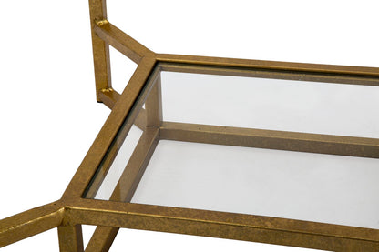 Mesa Auxiliar Double Marble Cm 47x47x60