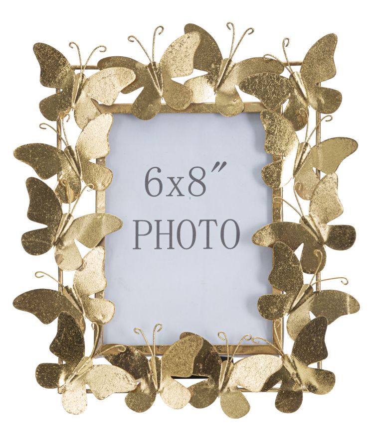 Moldura Borboleta Glam Cm 28x11,5x30,5 (medida Interna Cm 15x20)