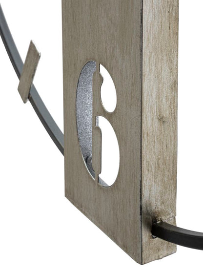 Relógio de Parede Silvery Cm 61x4,5x63