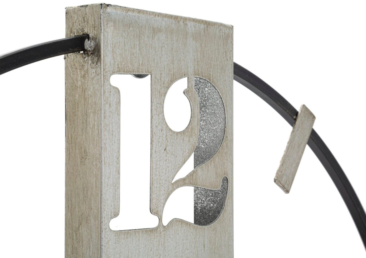 Relógio de Parede Silvery Cm 61x4,5x63