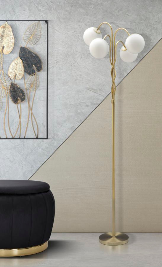 Candeeiro de Pé Glamy 4 Light Cm ø 54x176