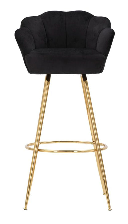 Banco Bar Vienna Preto Cm 55x53x110