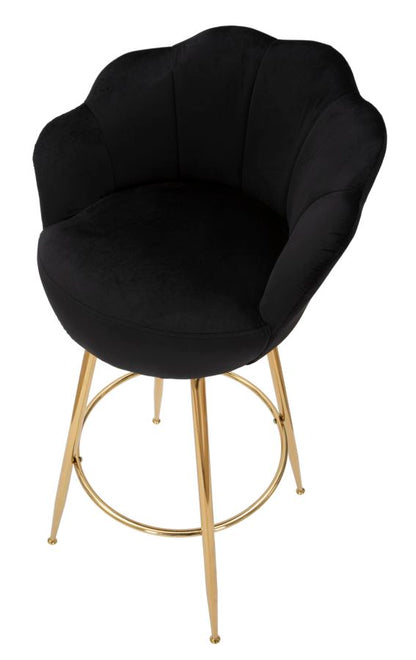 Banco Bar Vienna Preto Cm 55x53x110