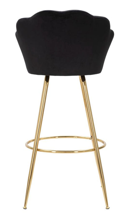 Banco Bar Vienna Preto Cm 55x53x110