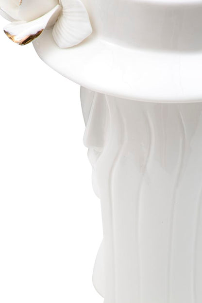 Jarra Mulher Elegant Porcellana Cm 15x13,3x23,5