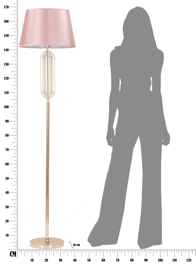 Candeeiro de Pé Ovy Cm ø 40x168,5