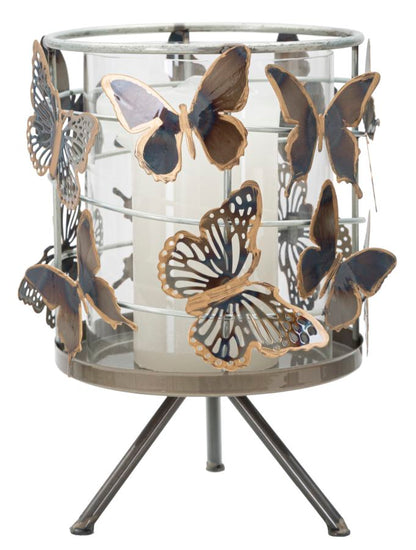 Porta velas Borboletas Cm 15x23,3