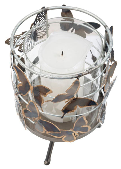 Porta velas Borboletas Cm 15x23,3