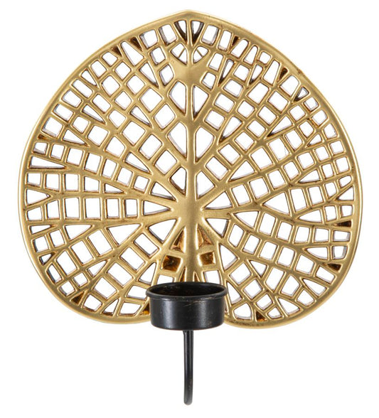 Porta velas de Parede Lotus Cm 20x8x22,2