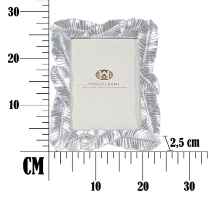 Moldura Lefy Prateado Cm 23x2,5x27,5 (medida Interna Cm 15x20)