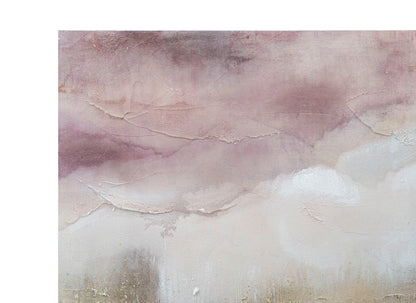 Pintura Sobre Tela Pink Mountain Cm 80x2,7x60