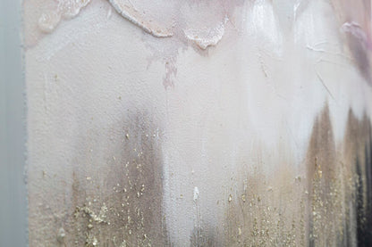 Pintura Sobre Tela Pink Mountain Cm 80x2,7x60