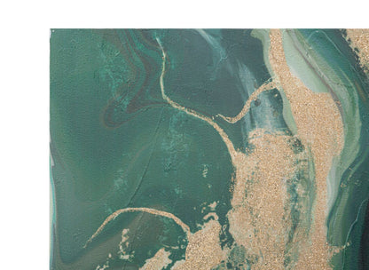 Pintura Sobre Tela Greenery Cm 80x2,8x100