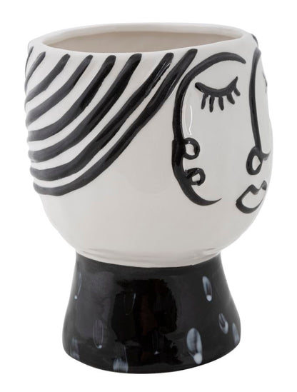 Jarra Pot Rosto Cm ø 14x18,2