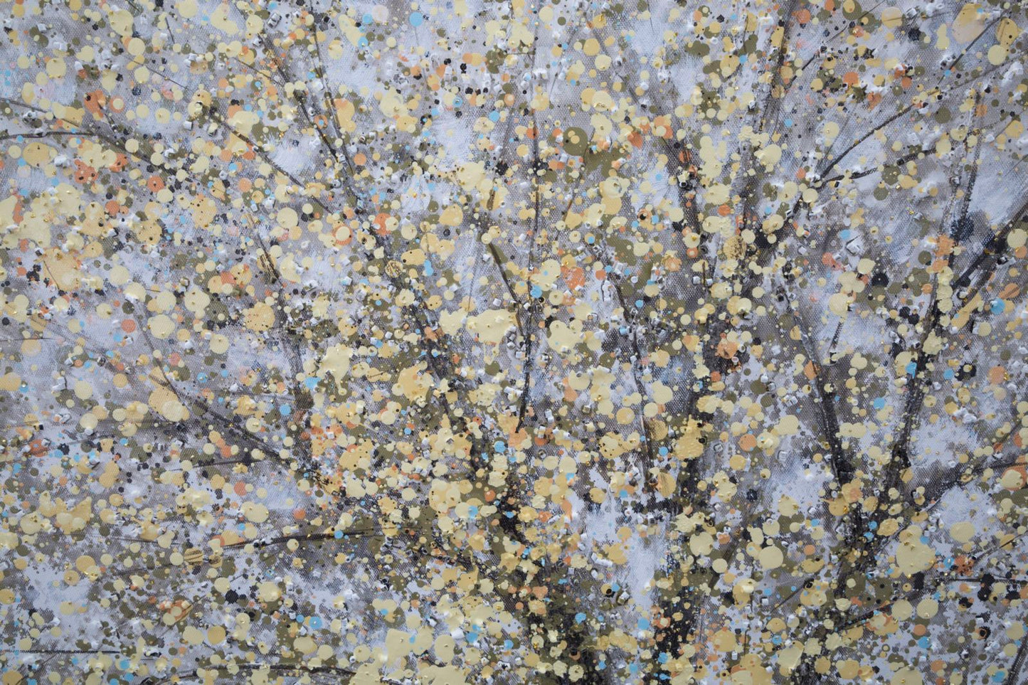 Pintura Sobre Tela Tree Simple -A- Cm 80x3,8x120