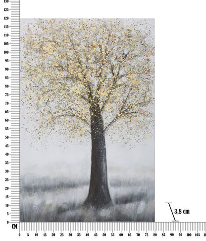 Pintura Sobre Tela Tree Simple -A- Cm 80x3,8x120