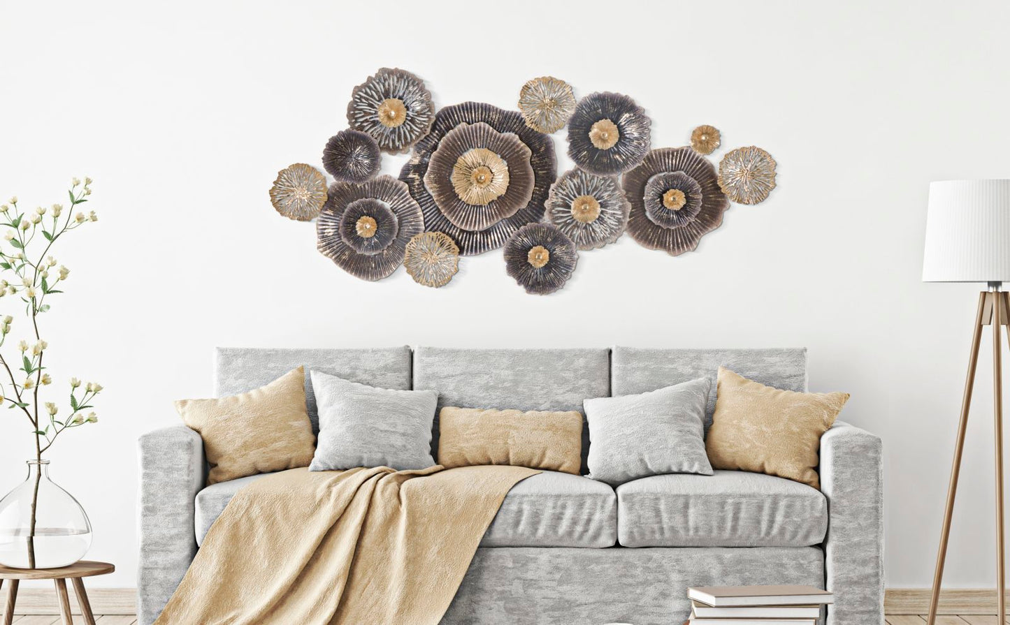 Painel em Ferro Browny -A- Cm 167,6x7,6x73,5