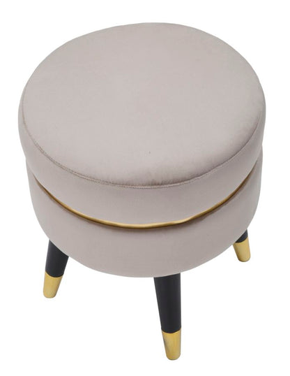 Banco Paris Grigio Dourado Cm ø 35x40,5