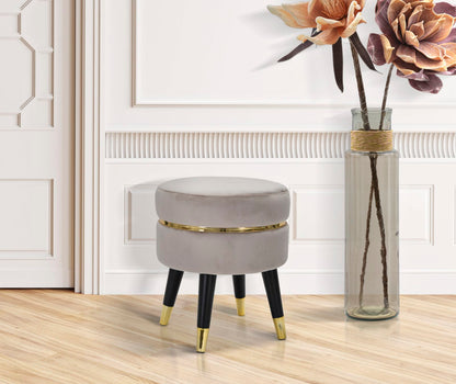 Banco Paris Grigio Dourado Cm ø 35x40,5