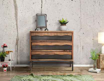 Cómoda Yellowstone Cm 88x45x80 (madeira de Acacia Nilotica)