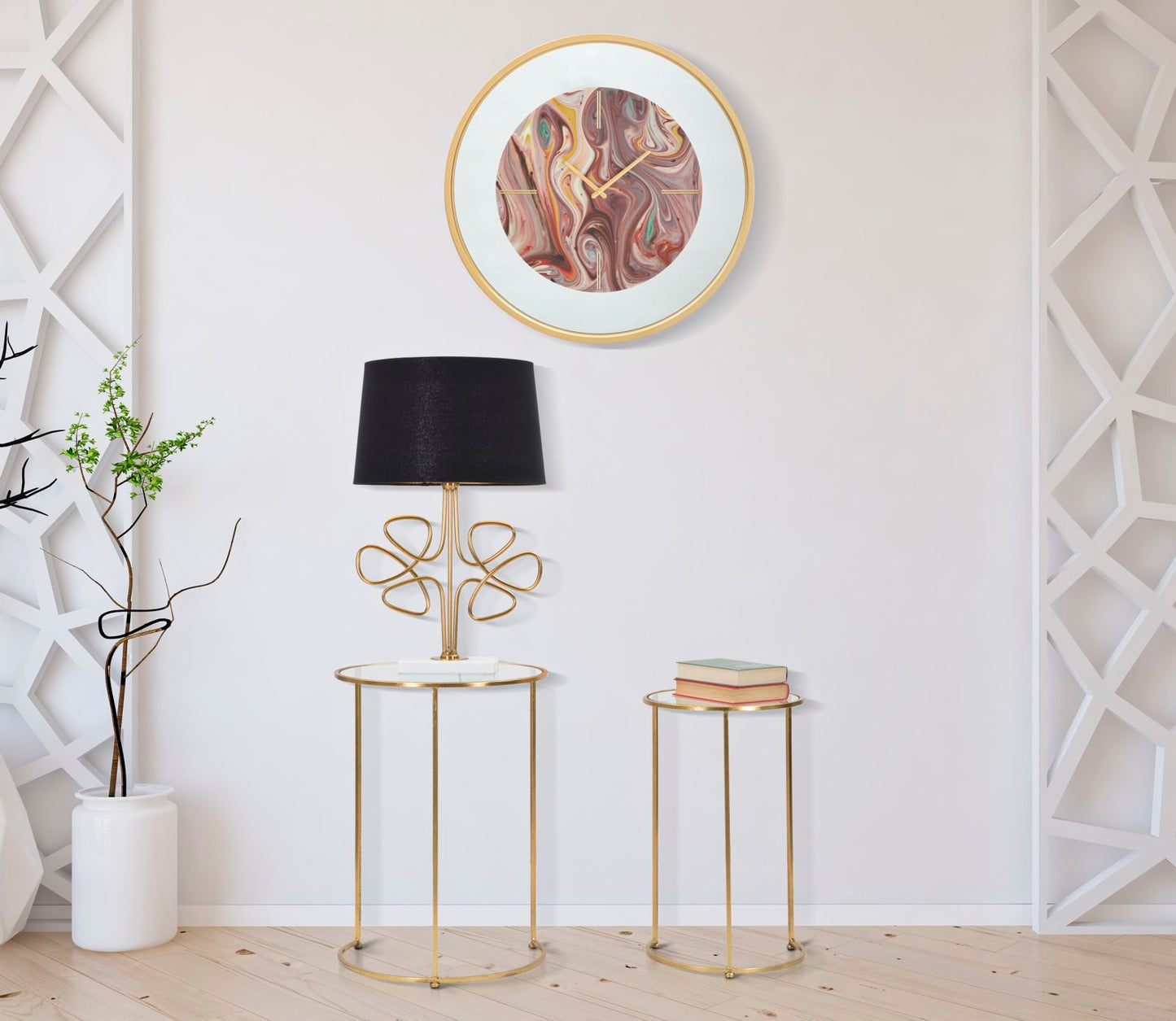 Relógio de Parede Mirror Mix Cm ø 60x5