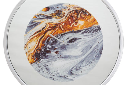 Relógio de Parede Mirror Grey Cm ø 60x5