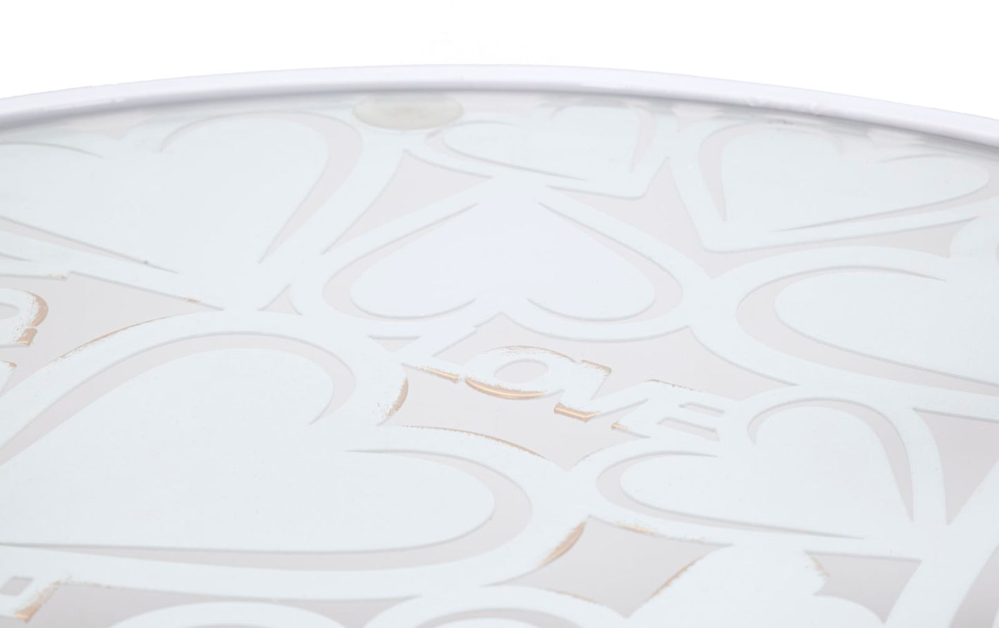 Mesas Auxiliares Branco Harts Par Cm ø 43x60-38x55