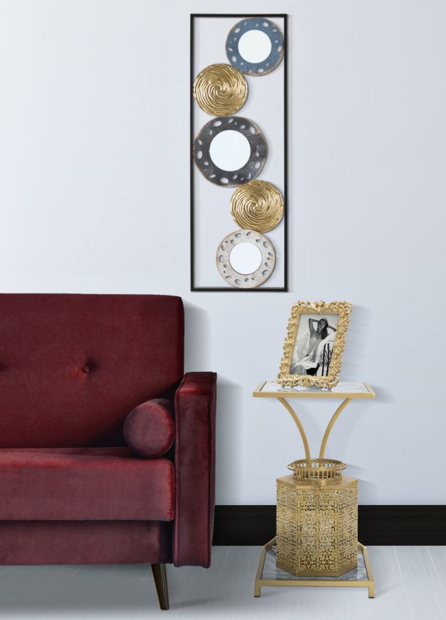 Mesa Auxiliar Glam Level Cm 40x35x60