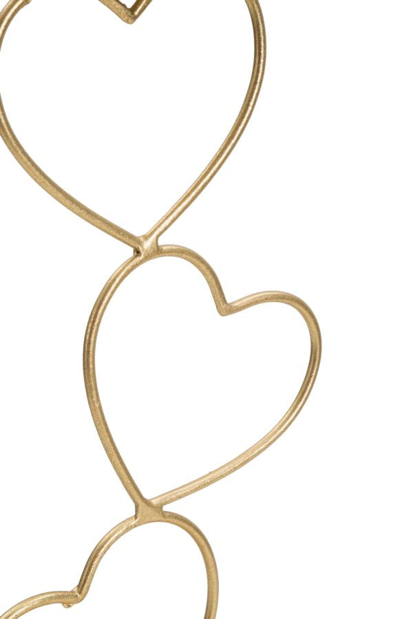 Porta velas Hearts Cm 14,5x10x32,5
