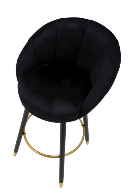 Banco Bar Prague Preto Cm 55x56x104