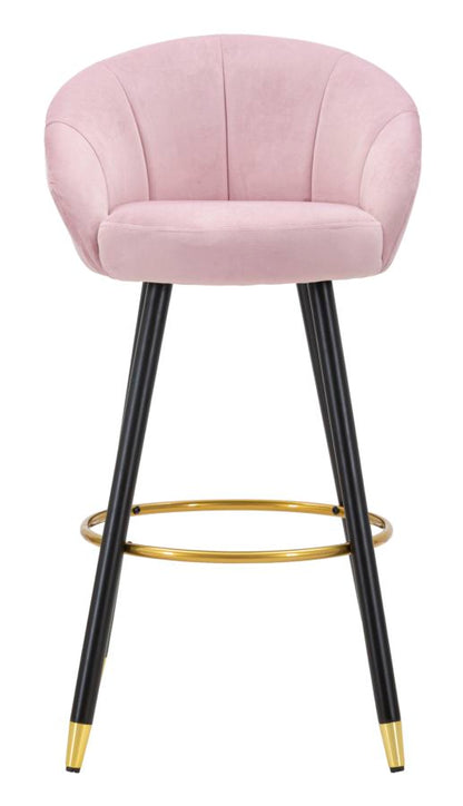 Banco Bar Prague Rosa Cm 55x56x104