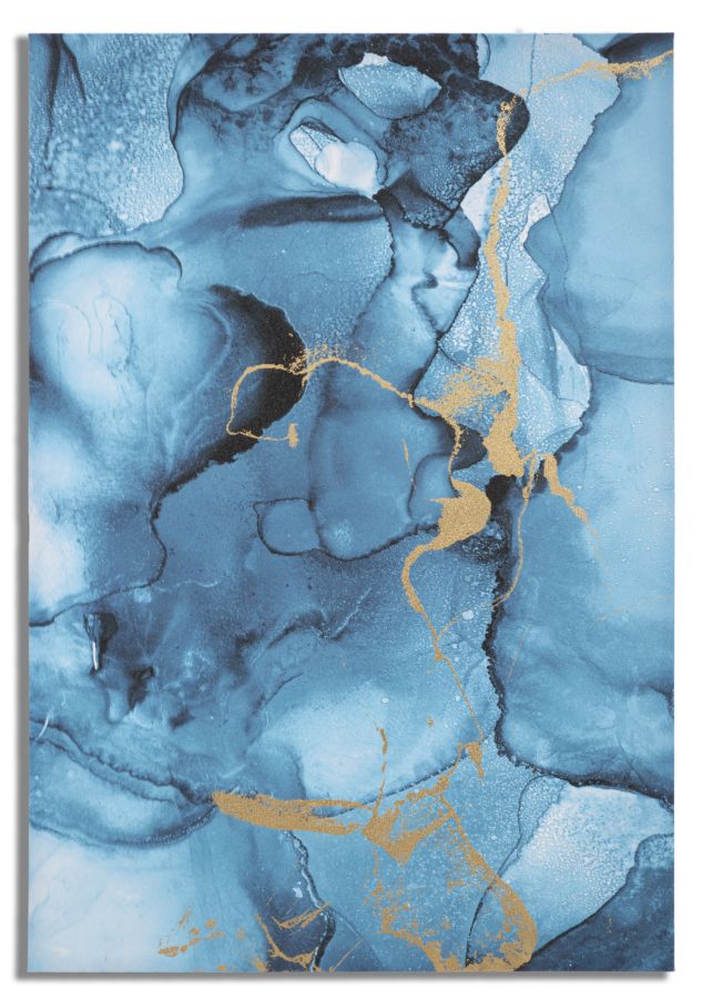Estampa pintada Azul Rey Cm 80x3x120