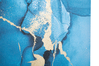 Estampa pintada Azul Rey Cm 80x3x120