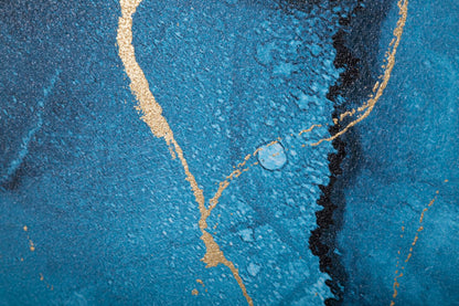 Estampa pintada Azul Rey Cm 80x3x120