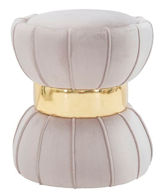 Banco Flor Cm Grigio Cm ø 40x44