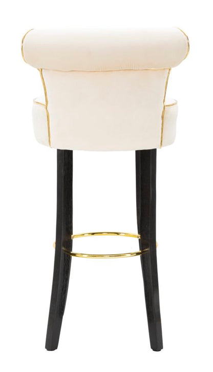 Banco Bar Luxy Creme Cm C-46x48x96