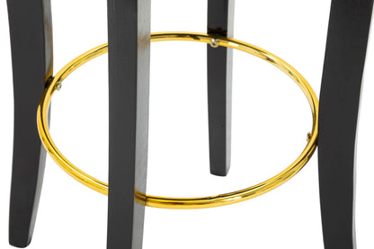 Banco Bar Luxy Preto Cm 46x48x96