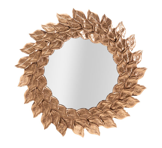Espelho de Parede Glam Petal Rame Cm ø 73x5