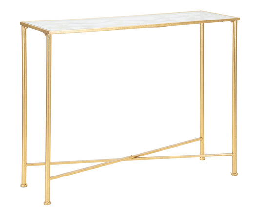 Consola Borboletas Glass Cm 100x35x80