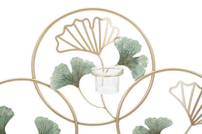 Porta velas de Parede Greenery Cm 80x7,5x35,5