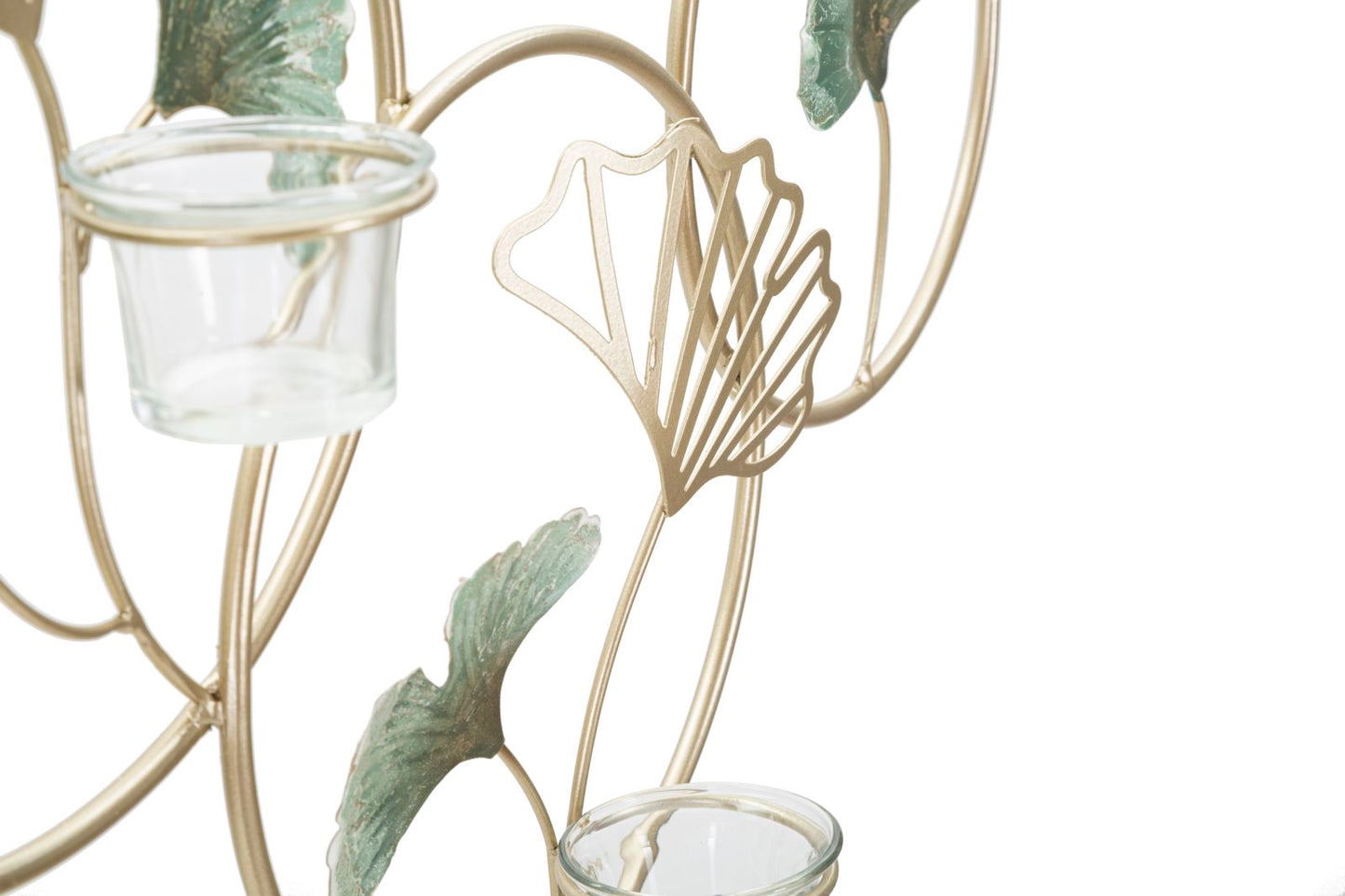 Porta velas de Parede Greenery Cm 80x7,5x35,5