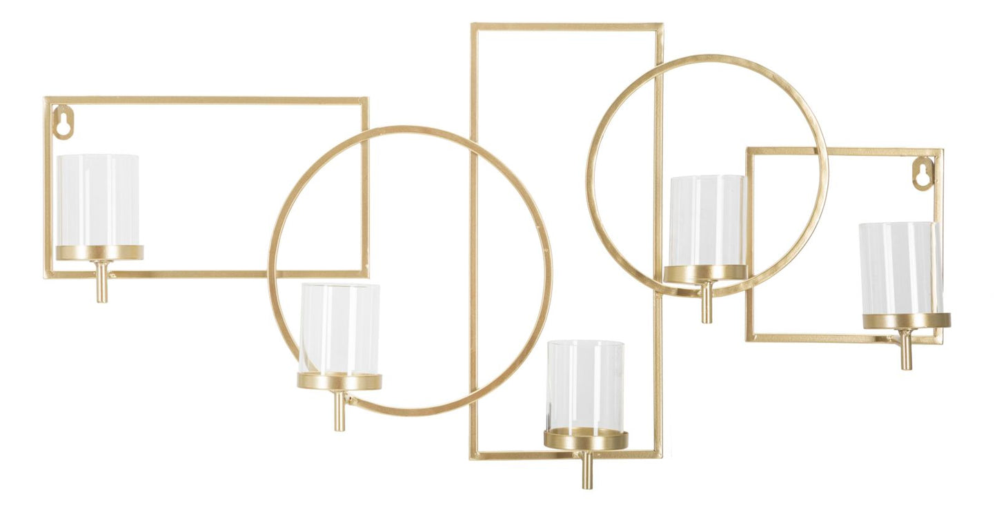 Porta velas de Parede Marie Cm 70x8,5x36