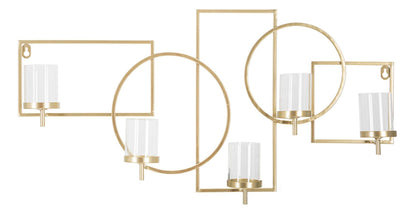 Porta velas de Parede Marie Cm 70x8,5x36