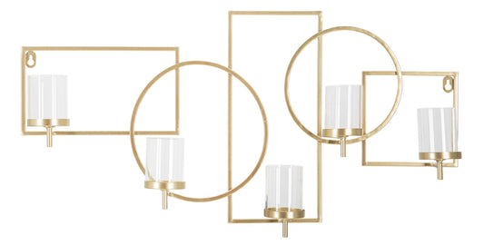 Porta velas de Parede Marie Cm 70x8,5x36