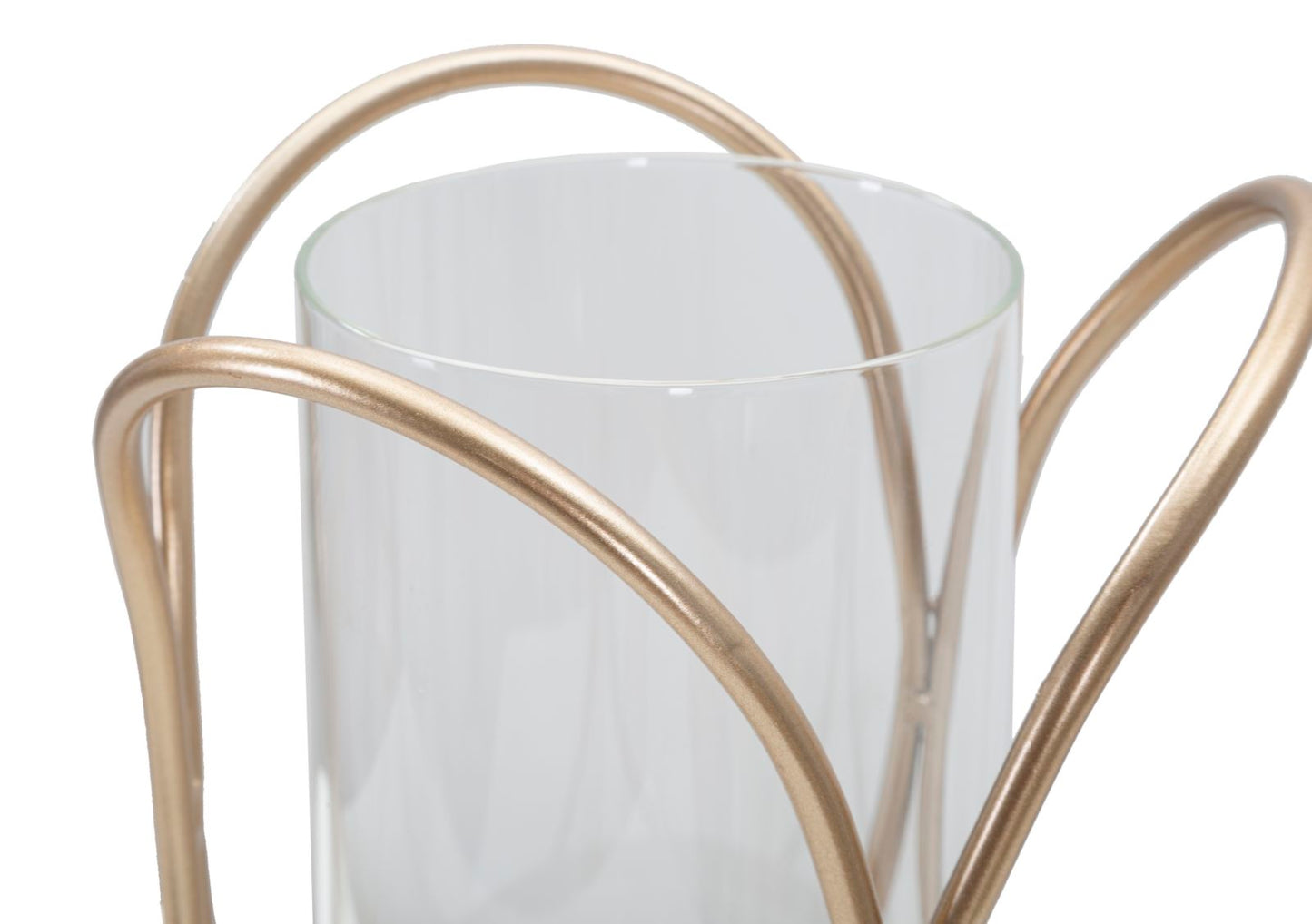 Porta velas Glox Dark Cm ø 16x21,5